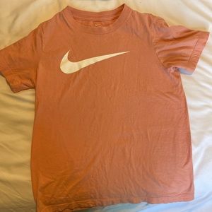 Kids peach Nike shirt